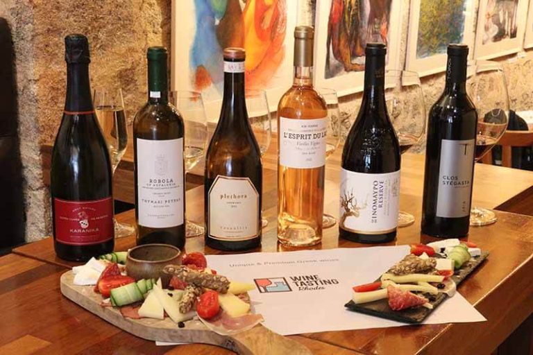 Premium Wine tasting in Rhodes